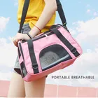 Переносная сетчатая дышащая Сумка-переноска для путешествий, палатки, уличные сумки для маленьких собак, складная мягкая сумка для домашних животных