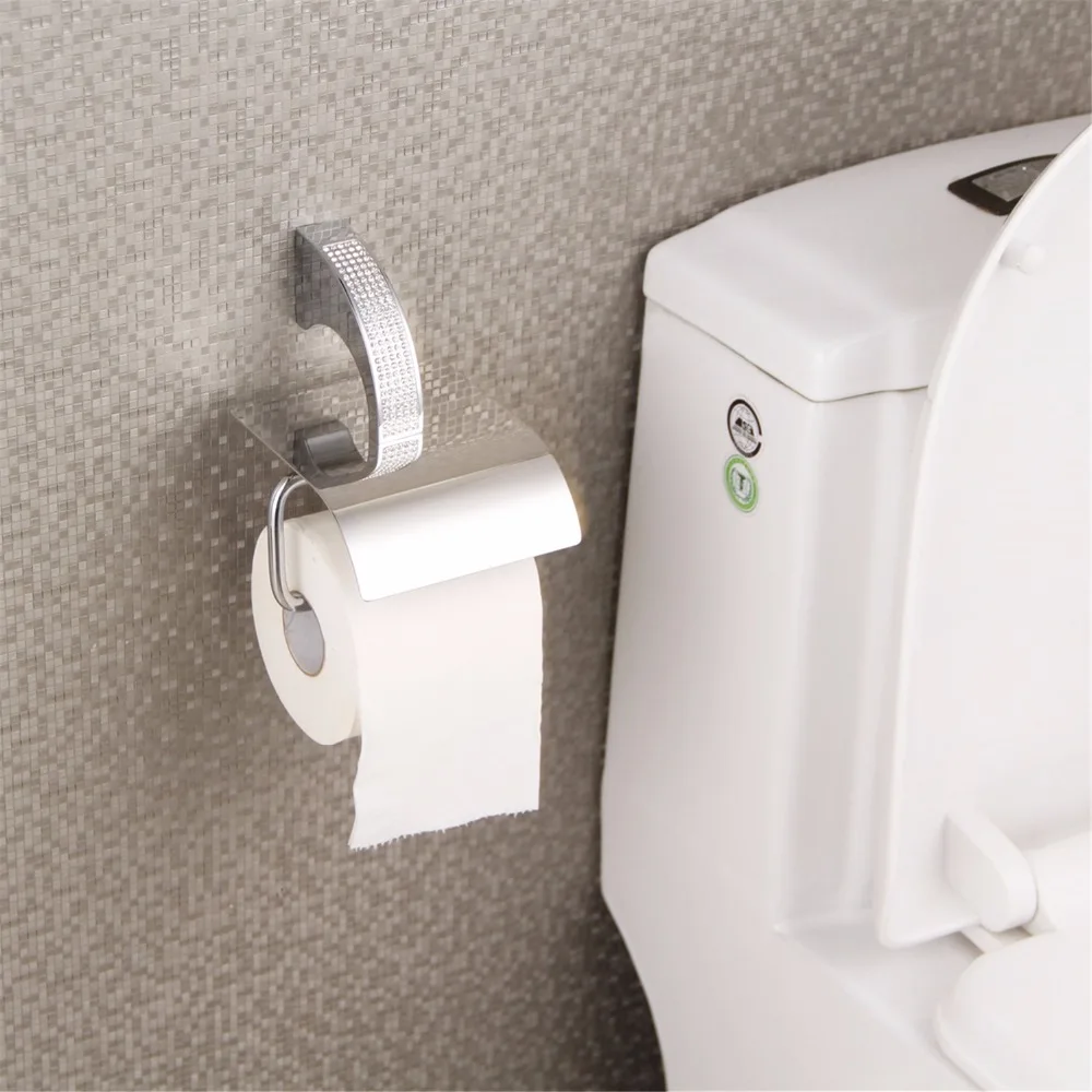 

Czech Crystal Gold Chrome Bathroom Toilet Paper Holder Wall Mount Tissue Roll Hanger Copper Bathroom Accessories Kitchen Holder
