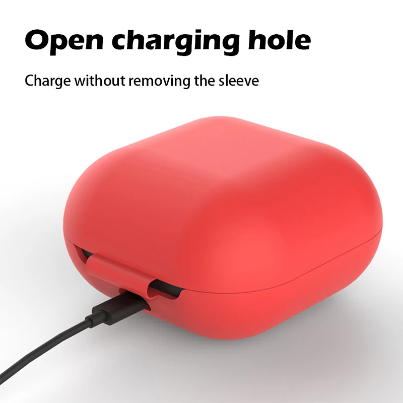 Противоударный силиконовый защитный чехол для наушников мягкий Apple Powerbeats Pro