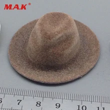 1/6 scale soldier top hat brown model for 12 inch action figure accessories