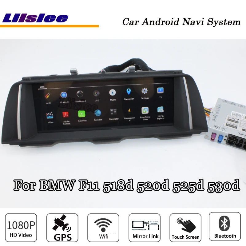 Мультимедийная система на Android 10 25 дюйма для BMW F11 518d 520d 525d 530d 2009 ~ 2016|Автомагнитолы|