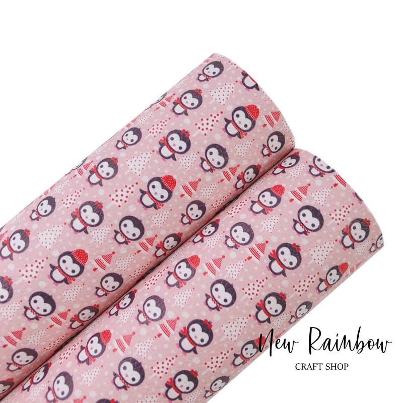 Новый мультяшный Рождественский милый зимний Пингвин 30 х2 2 см/A4 лист из