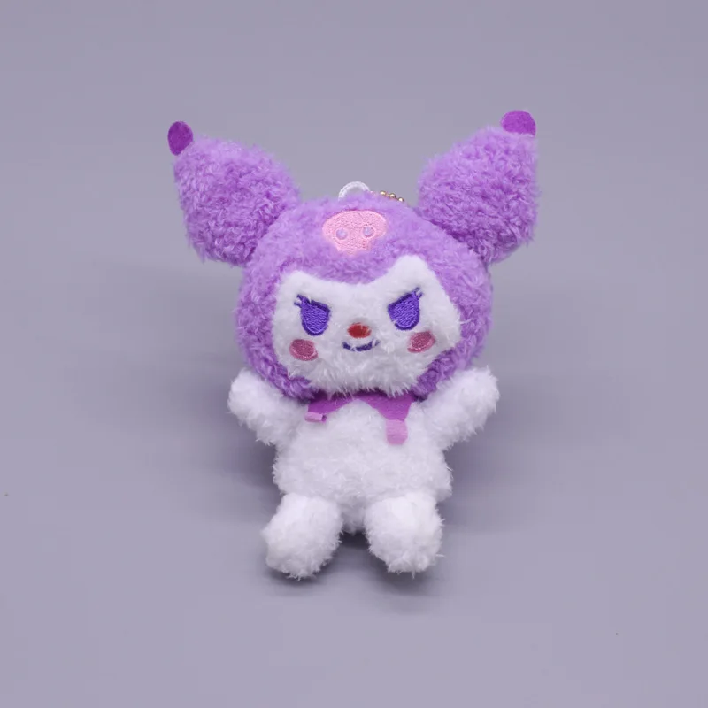 

Super kawaii Series Pendant Plush Toys Pudding Cinnamoroll Dog KT CAT My Melody Kuromi sanri Keychain Toys Bag Pendant kids gift