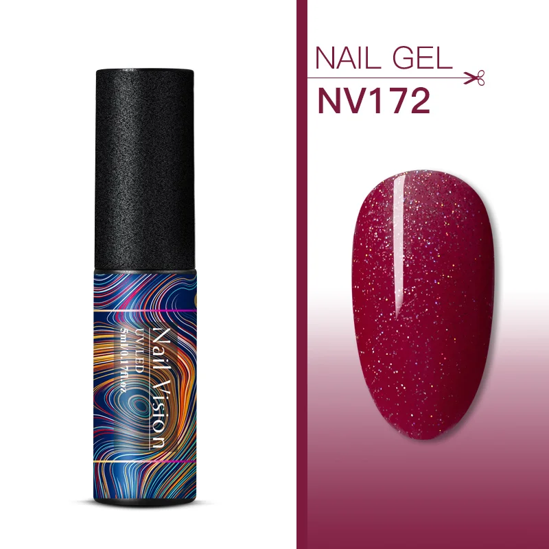 Nail Vision 5 мл УФ-набор гель-лаков для ногтей блестки замачиваются долговечный Гель-лак для ногтей маникюрный лак - Цвет: S06767