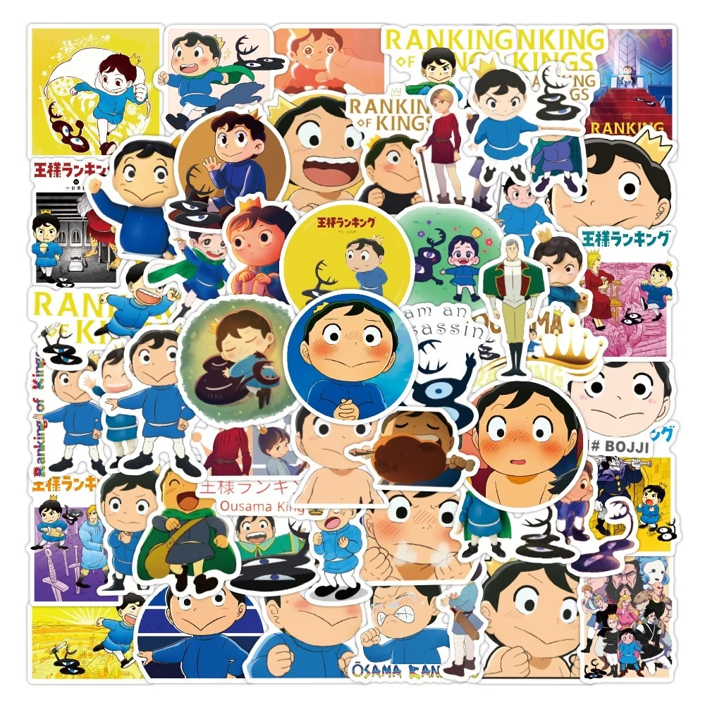 

50PCS Cartoon Anime Stickers Ranking of Kings Motorcycle Skateboard Phone Luggage Computer Car Children's Toys DIY Desk Stickers