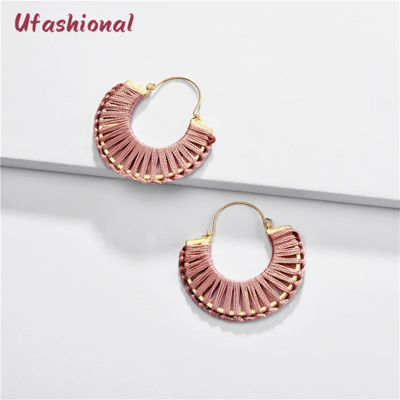 Подарочные женские круги красочные круглые серьги гвоздики для женщин кольцо