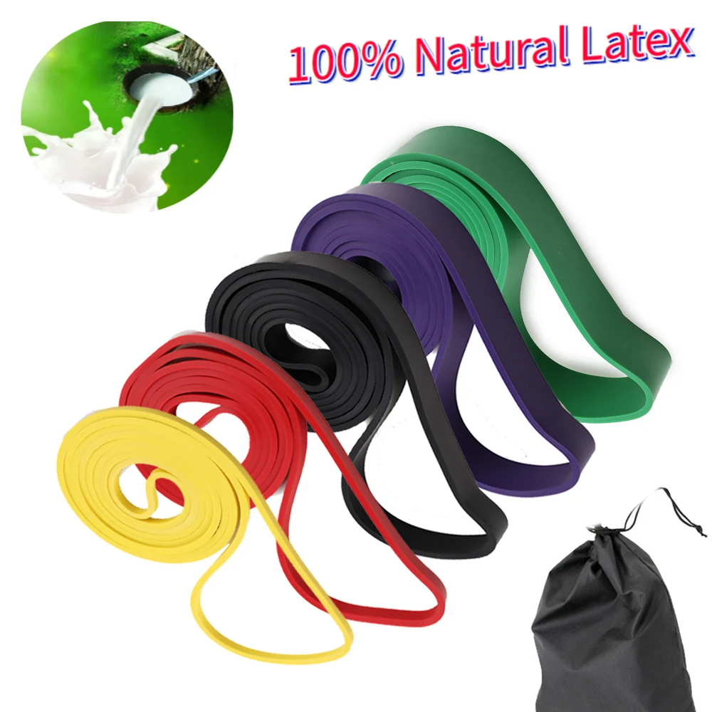 208 см резинки для фитнеса резиновый растягивающийся пояс кроссфита силовой