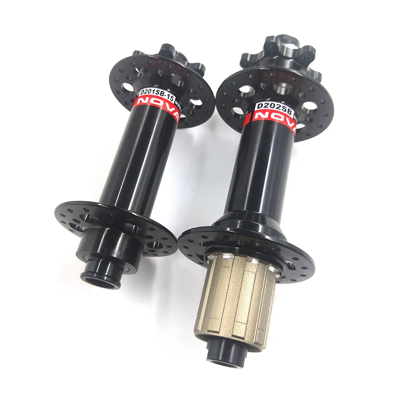 

Novatec D201SB-15 D202SB 6 Bolts Snow Sand Beach Fat Tyre Bicycle Hubs Front QR*150mm 15*150mm Rear 12*190mm 12*197mm HG XX1 XD
