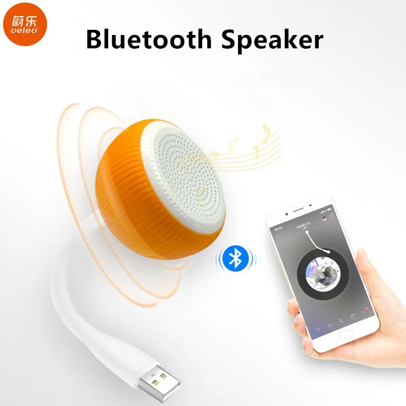 Новый Bluetooth Динамик Velev с питанием от USB мини звуковой динамик Усилитель