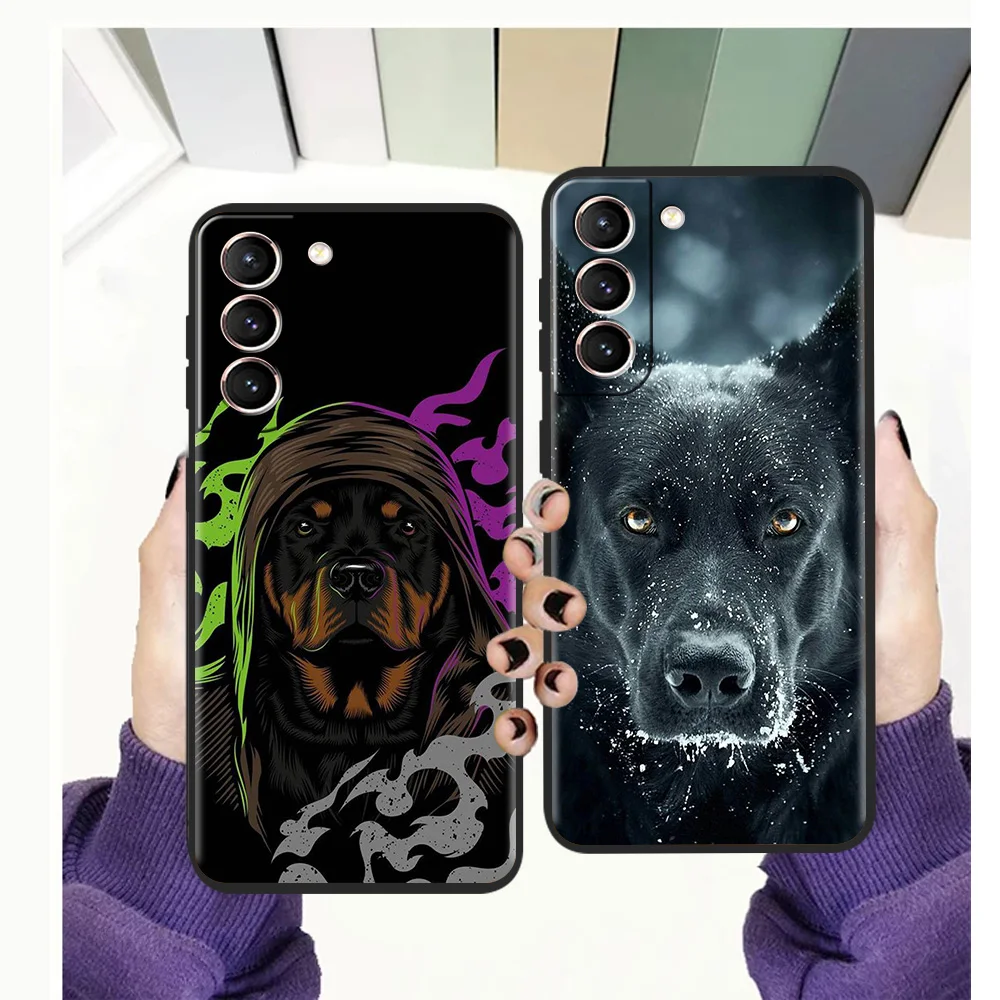 

Doberman Dog Phone Case for Samsung Galaxy S20 FE S20 S21 Ultra S10 S9 S8 Note 20 Ultra 10 Plus Silicone Cover Shell Coque TPU