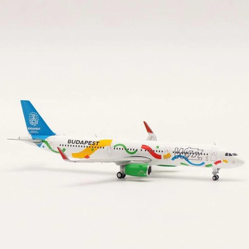 1:400 масштаб Airbus A321 WIZZ венгерские авиалинии сплав самолетов модели самолета самолет дисплей Модель Коллекционная игрушка