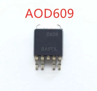 

5 шт. AOD609 D609 TO252-4