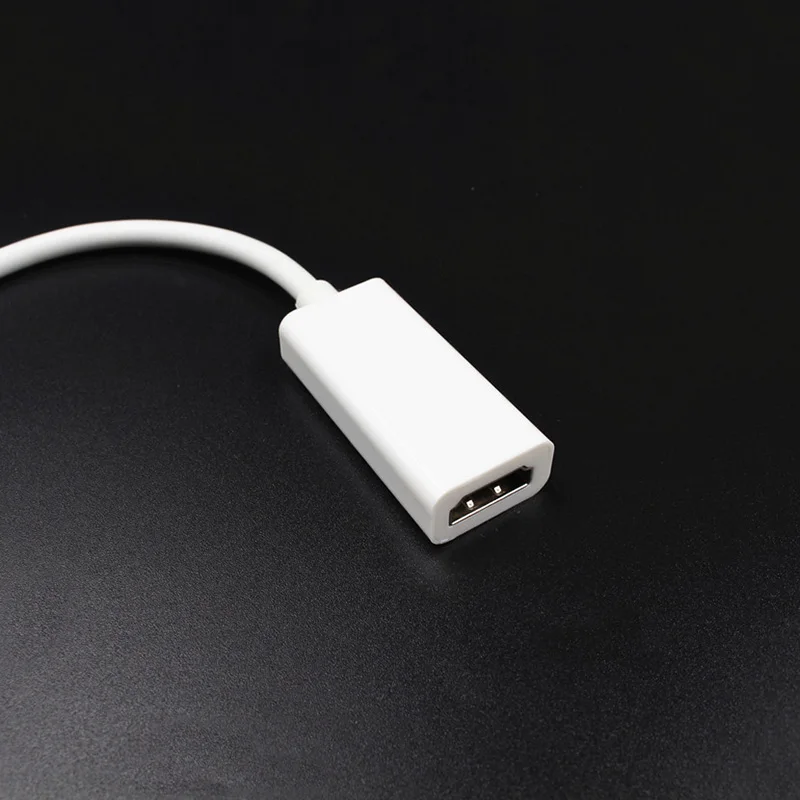 Мини-порт дисплея порт DP в HDMI-совместимый адаптер кабель для Apple Mac Macbook Pro Air