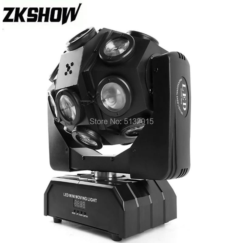 2020 18*10W Beam Laser Strobe LED Moving Head Ball Sweeper Light DMX for DJ Disco Party Nightclub Wedding Stage Show Activities - купить по