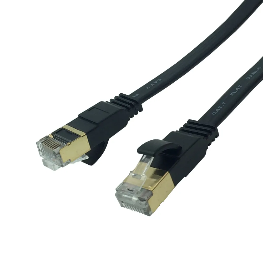 Ethernet кабель 10 Гбит/с CAT7 STP 8P8C соединительный RJ45 Интернет сеть Lan шнур для ПК