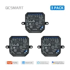 Модуль переключателя для штор Tuya Smart Life, Wi-Fi управление через приложение, процент затвора для Windows, Google Home, Alexa, голосовое управление