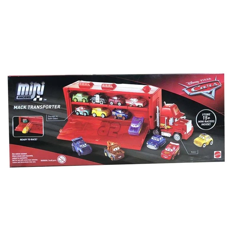 Оригинальные мини гоночные автомобили Disney Pixar Молния Маккуин Мак транспортер