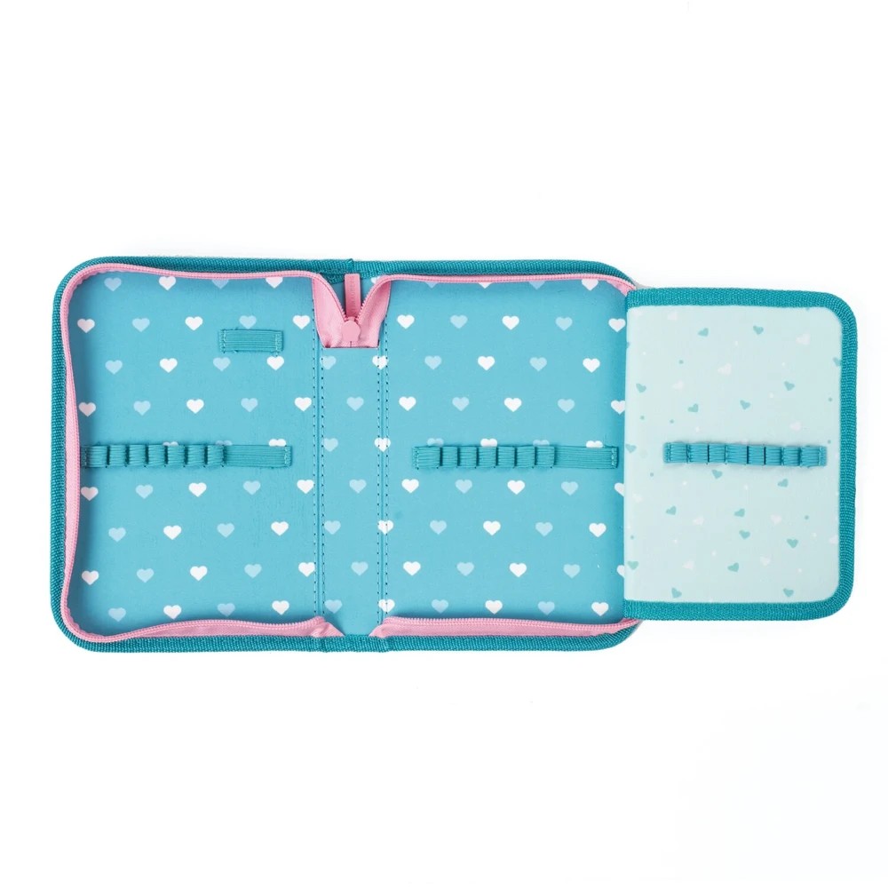 Пенал без наполнения &quotGirl&quot 1 отделение откидная планка 20х14 см | Канцтовары для