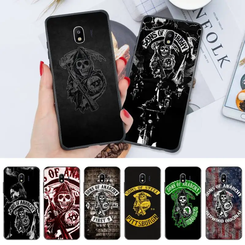 

Sons of Anarchy Skull Logo Phone Case for honor 8A 10 10i 9 Lite 5A 7A 8x 9x Pro 20 7c 8c PLAY Cover coque