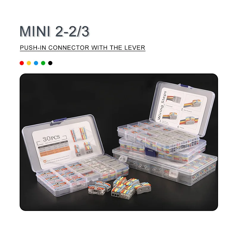 Миниатюрный 2/3 контактный проводник быстроразъемный соединитель для проводов