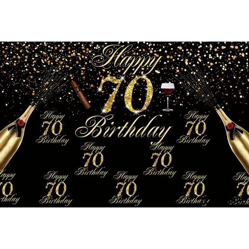 Yeele Happy 30th 40 50 60 70 80 90 день рождения фон Золотой горошек вино пользовательские виниловые фотографии фон баннер Фотофон - Цвет: NZY06980