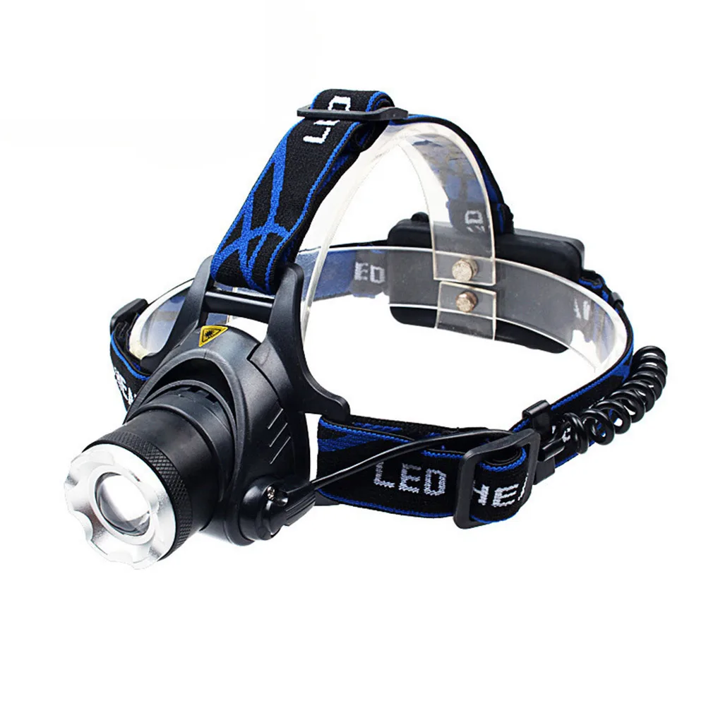 

USB Перезаряжаемые налобный фонарь для рыбалки супер яркий светодиодный светильник с переменным фокусным расстоянием светодиодный фар Прим...