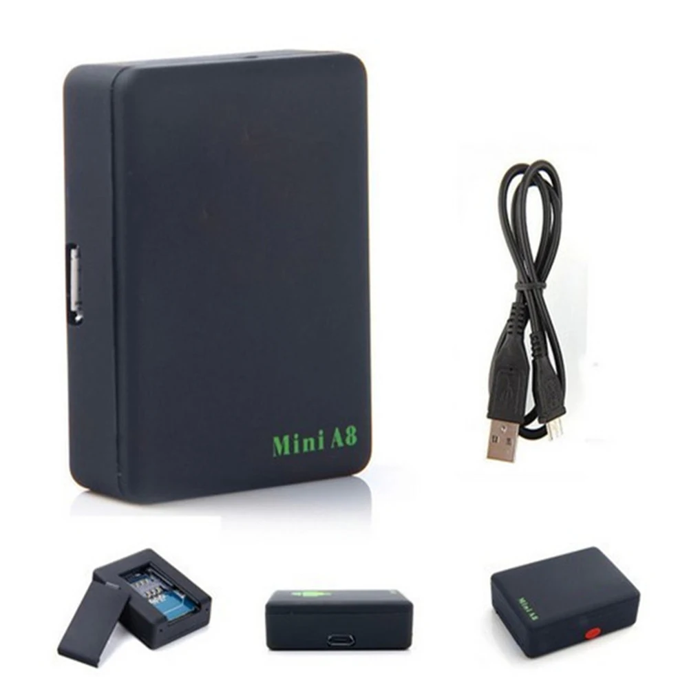 A8 Mini Gsm/gprs трекер Gps в реальном времени с кнопкой Sos для автомобилей детей старшего