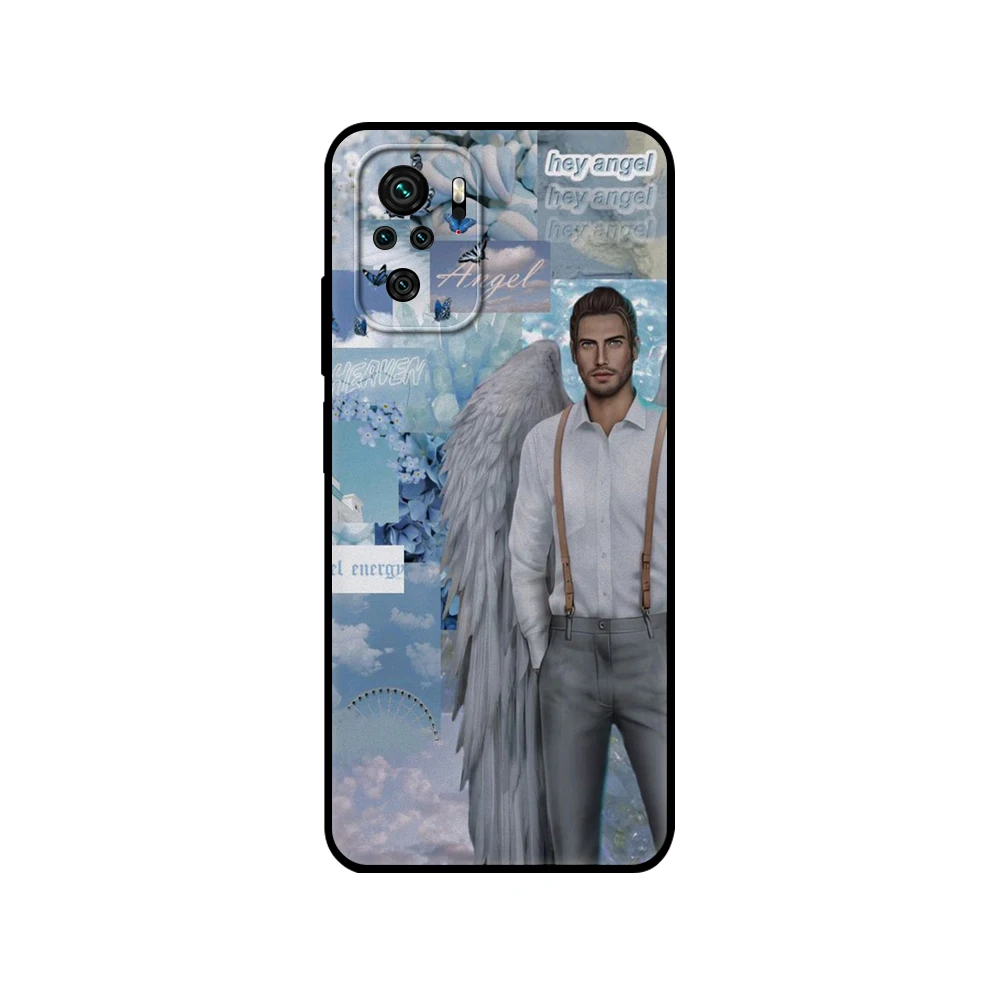 Черный чехол из ТПУ для Xiaomi Redmi 9T Note 10 Pro с романтической клубной игрой