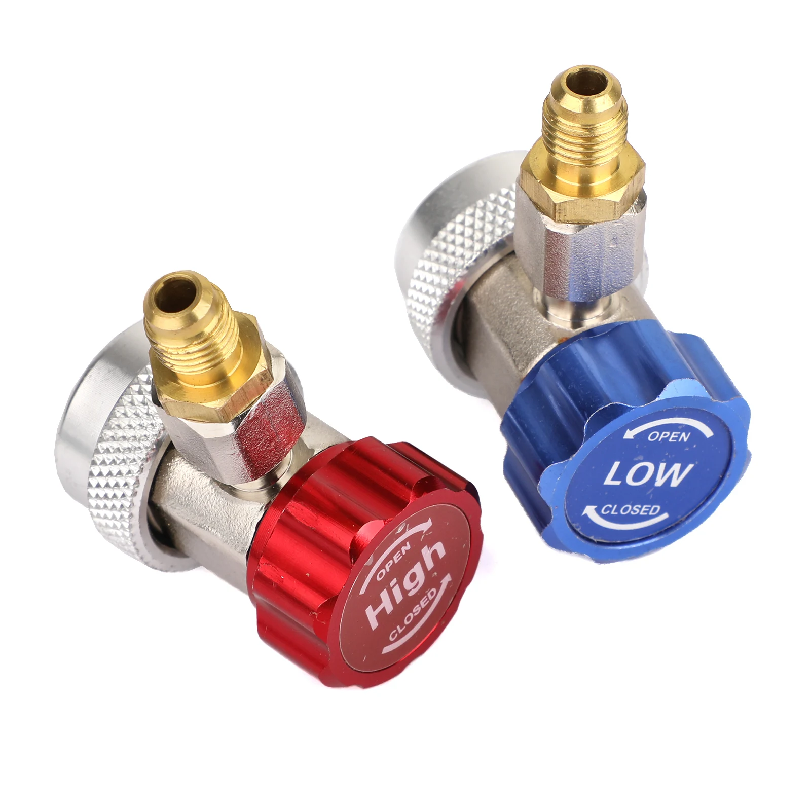 Artudatech 2x R134A быстрый соединитель Адаптер муфта авто A/C манометр низкий/высокий HVAC |