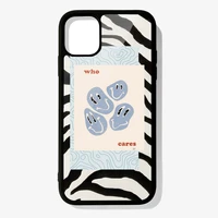 phone case for iphone 12 mini 11 pro xs max x xr 6 7 8 plus se20 high quality tpu silicon cover who cares