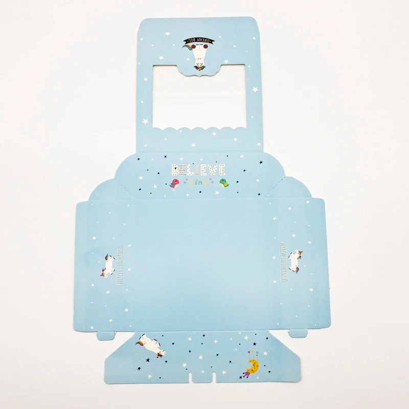 

10 PCS Unicorn Box Gifts Paper Packaging Gift Box Wedding Candy Cookies Cupcake Gift Boxes Kids Birthday Party Favors Cardboard