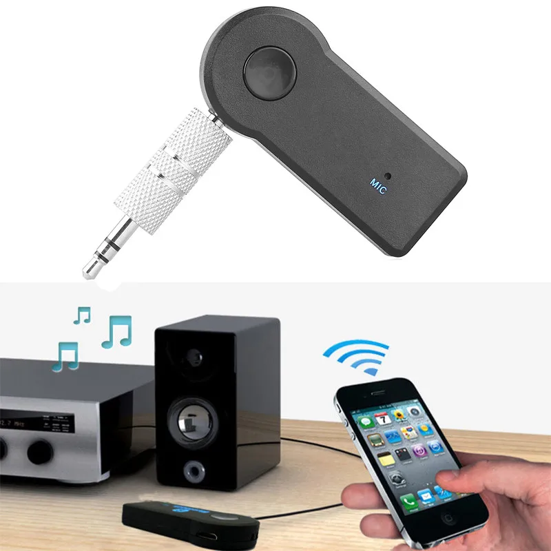 Автомобильный адаптер Музыкальный беспроводной для Aux Bluetooth совместимый