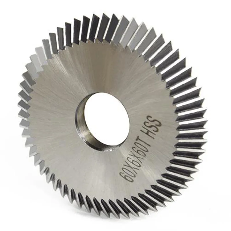 60T Teeth Round Saw Blade For Horizontal Key Machine Disk Locksmith 16mm ID Disc | Инструменты