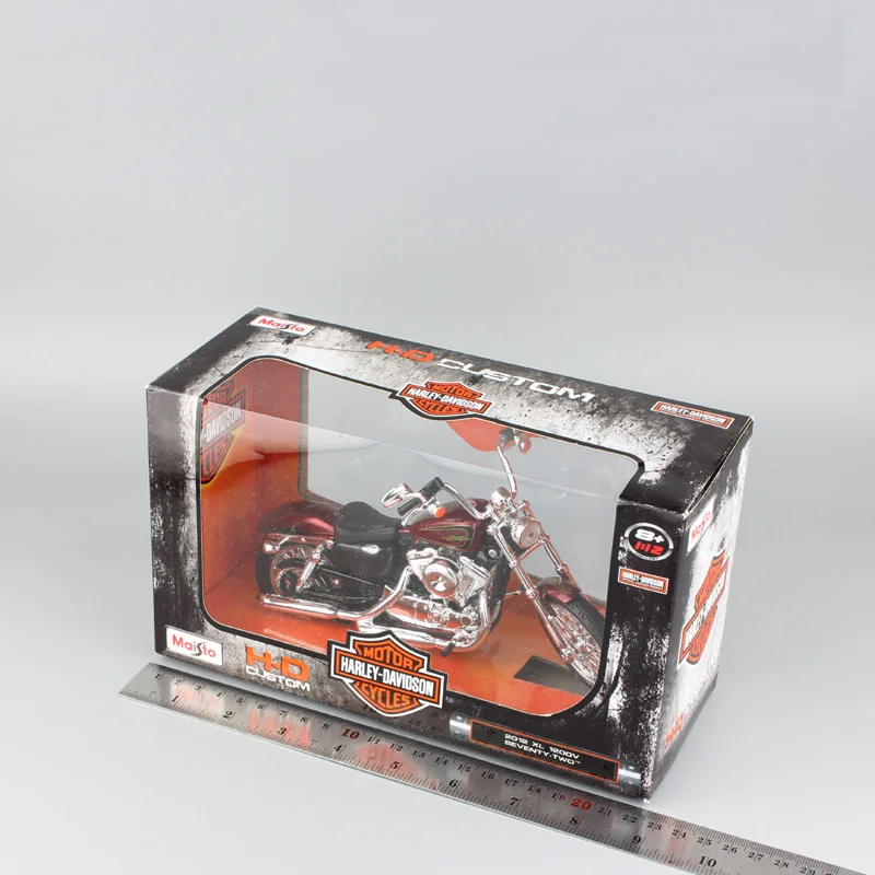 1:12 модель Maisto 2012 XL 1200V 72 классический Спортстер Чоппер мото велосипед Diecasts& игрушечный Транспорт модель rcycle подарок
