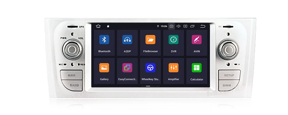MEKEDE PX5 6,1 дюймов HD цифровой автомобильный стерео gps Android 9,0 для Fiat Grande Punto 199/310 2005-2009 Linea 323 2007-2011 YHTPD3L