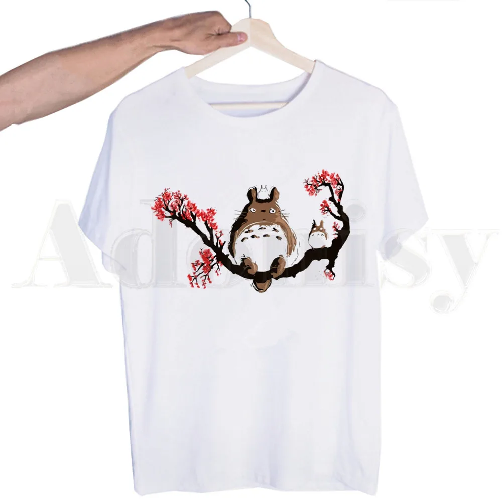 

Totoro Studio Ghibli Kawaii Miyazaki Hayao Anime Tshirts Men Fashion Summer T-shirts Tshirt Top Tees Streetwear Harajuku Funny
