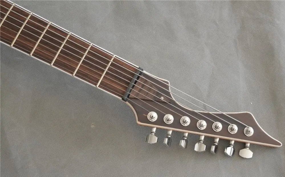 Китайская Фабрика Модель черной машины на 7 струн Бесплатная доставка|Гитары| |