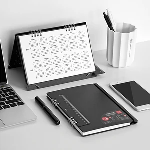 Kinbor A5 черный многофункциональный кронштейн для деловых встреч портативный записывающий ноутбук с листовой катушкой для ноутбука Горизонтальная линейная книга