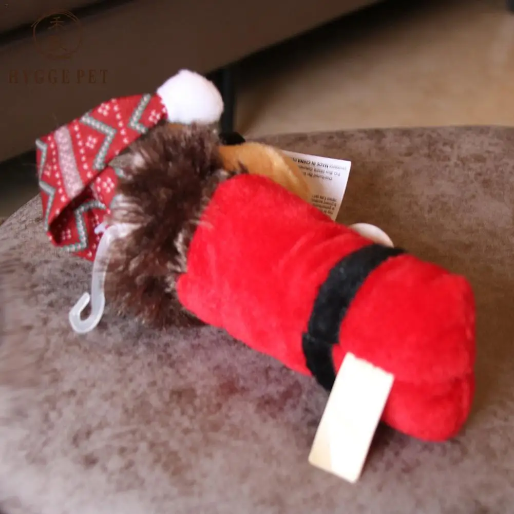 Рождественские игрушки в виде домашних животных Встроенная звуковая игрушка