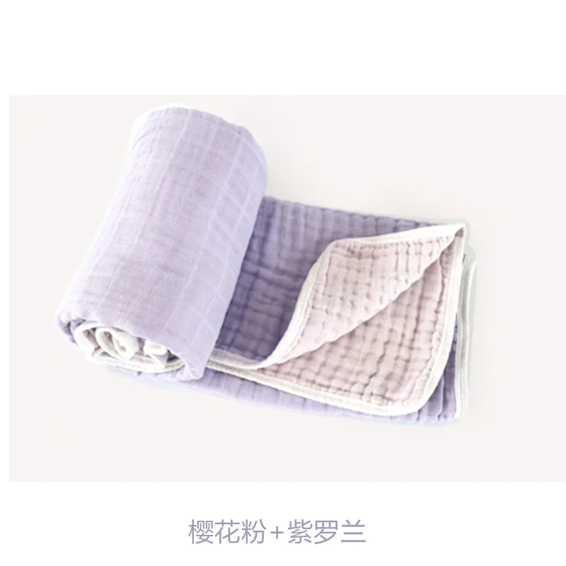 Чистый хлопок Муслин 100% детские пеленки мягкие одеяла для новорожденных Ванна