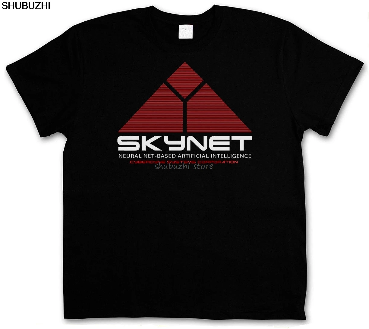 

SKYNET LOGO T-SHIRT - Cyberdyne Sarah Terminator Systems John Research Connor Cool Casual pride t shirt men Unisex sbz1323