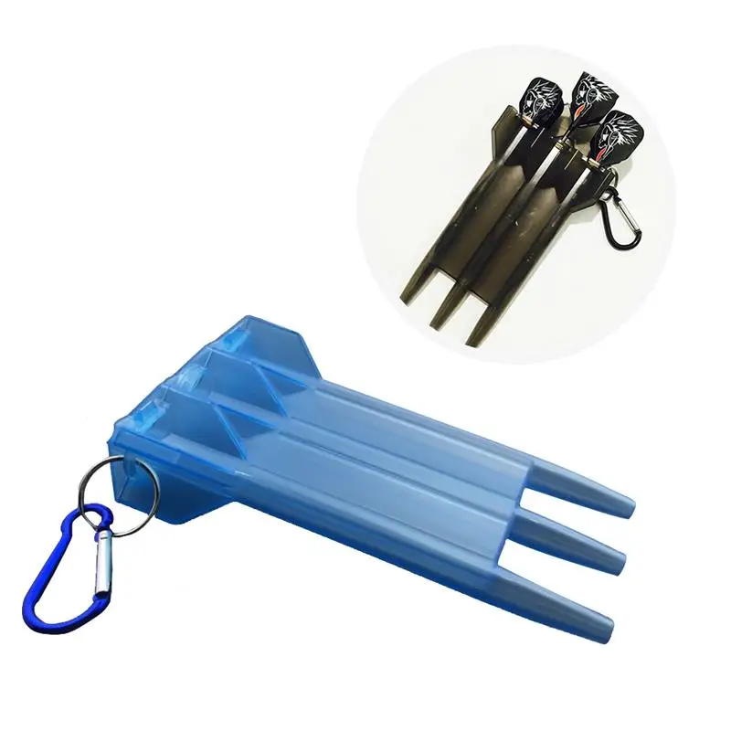 Переносные дротики прозрачный нейлоновый пластиковый Дартс держатель ящик для