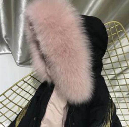pink fur Натуральная Шуба из кролика Рекс с капюшоном натуральный мех парка куртка для девочки зима мальчик девочка зимняя куртка Комбинезоны для детей - Цвет: pink fur