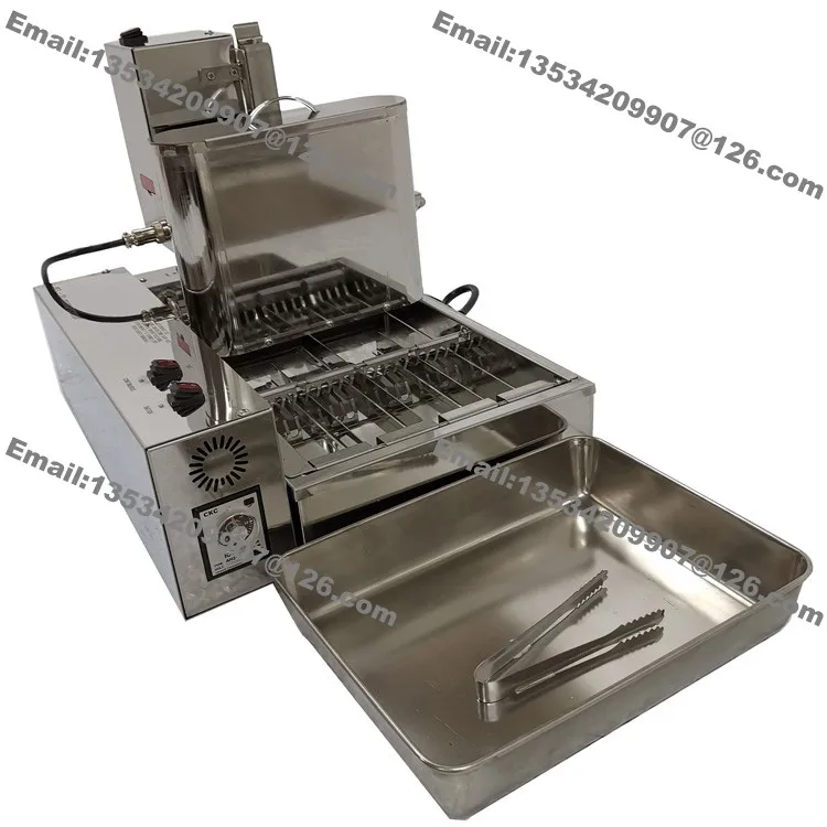 Электрическая автоматическая фритюрница из нержавеющей стали 4 шт./ряд 110 В 220 |