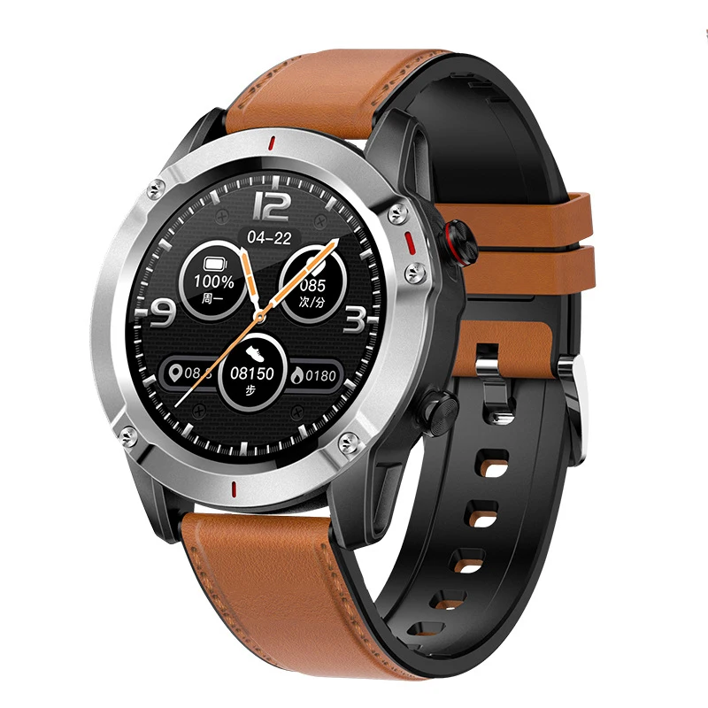 

Bluetooth Call Heart Rate Monitor Full Touching Wristband Smart Watch Business Waterproof Smart Clock men women fitness Bracelet