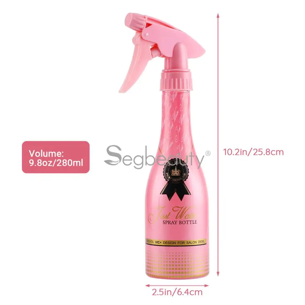 Segbeauty новый тип 280 мл бутылка для спрея волос пластиковый распылитель мистер Бокс
