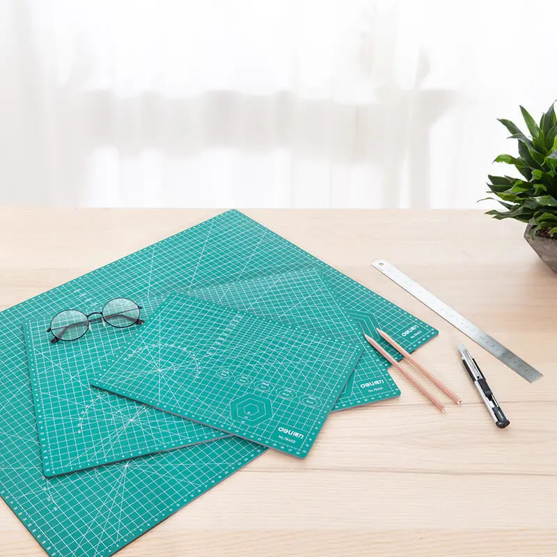 Cutting Pad Board A4 Green Model Mouse Specifications High Density Pvc Material Strength Self-healing | Канцтовары для офиса и