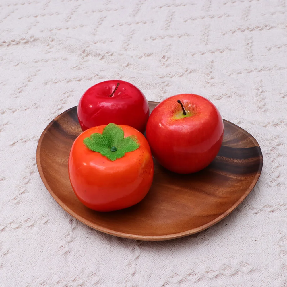 Деревянная тарелка Неправильной Формы Фруктовая креативный закуска десерт