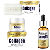 pure hyaluronic acid serum moisturizing collagen skin repair essence whitening anti wrinkle face cream soap acne treatment set