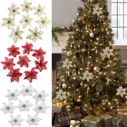 Искусственные цветы из шелка, 131416 см, с большими цветами, украшение для рождественской елки, новогодний декор, 2022